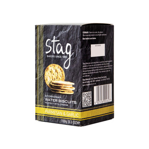 Stag - Water Biscuits Parmesan & Garlic