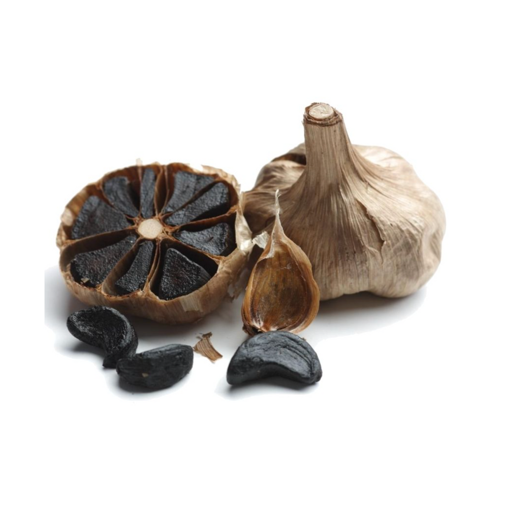 Black garlic peeled - fermenteret hvidløg 50g