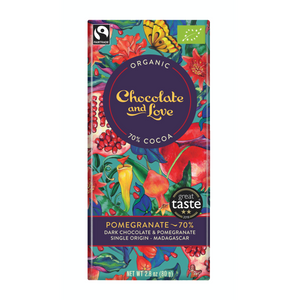 Chocolate And Love - Mørk chokolade & granatæble