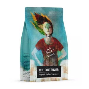 Gringo - The Outsider Organic Italian Espresso Økologiske mørkristede kaffebønner 500g