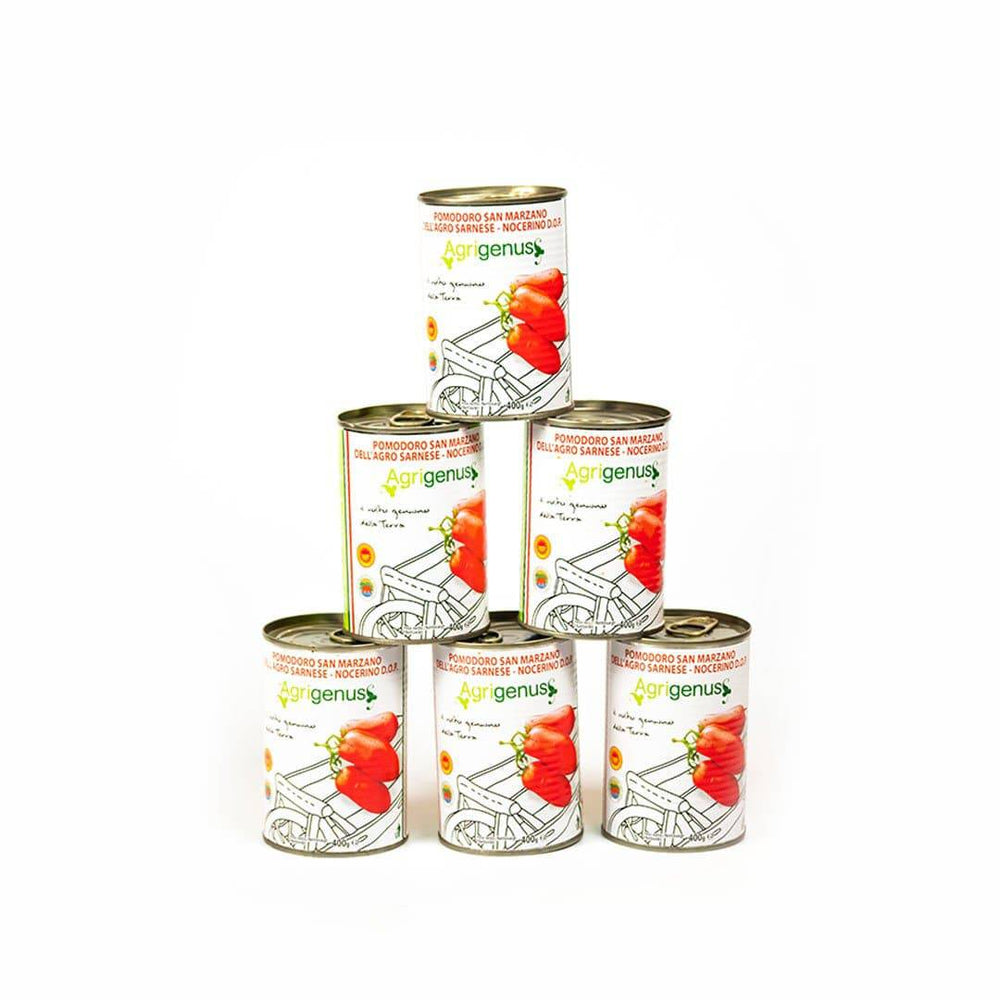 Agrigenus San Marzano DOP Tomater 400g 6-pack - Saluhall.se